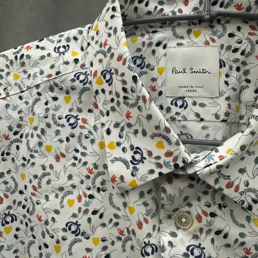 [BUNJANG] Paul Smith Floral Print Pattern Shirt / 폴스미스 남성 플로럴 프린트 패턴 셔츠 판매합니다