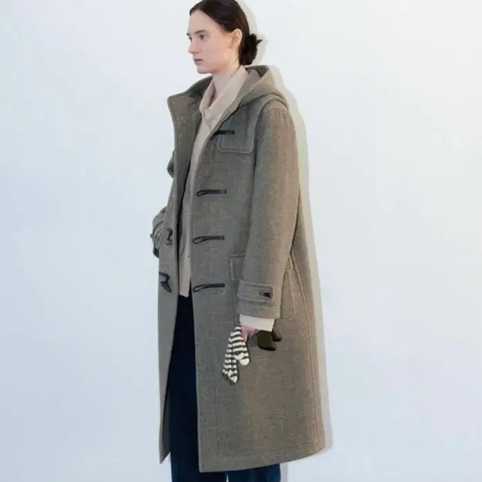 [BUNJANG] MOONDAL Long Duffle Coat / 문달 MOONDAL 롱더플코트