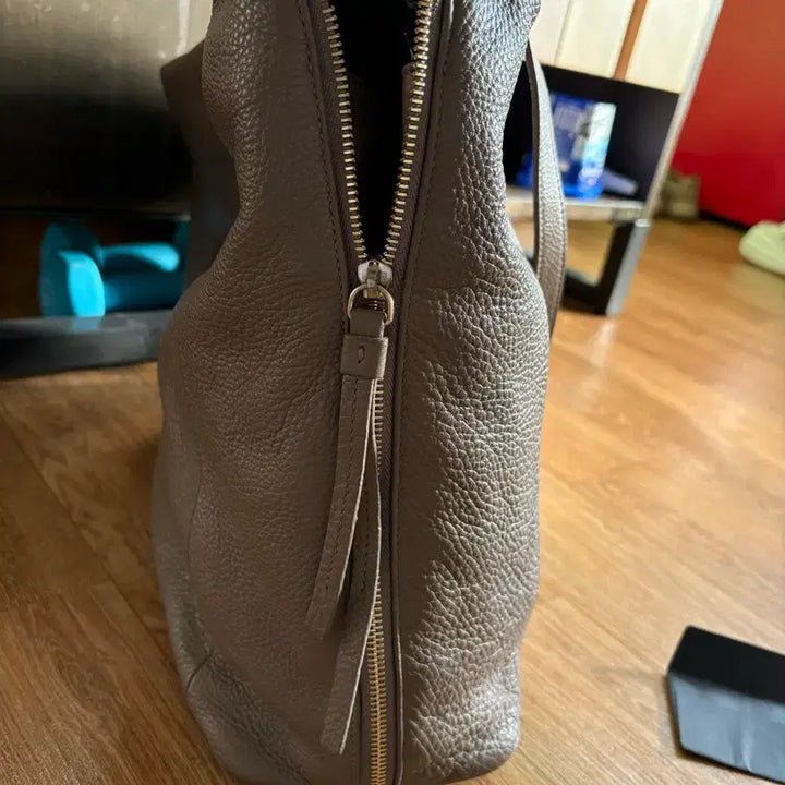 [BUNJANG] FURLA Leather Big Shoulder Bag / 훌라 가죽 빅백