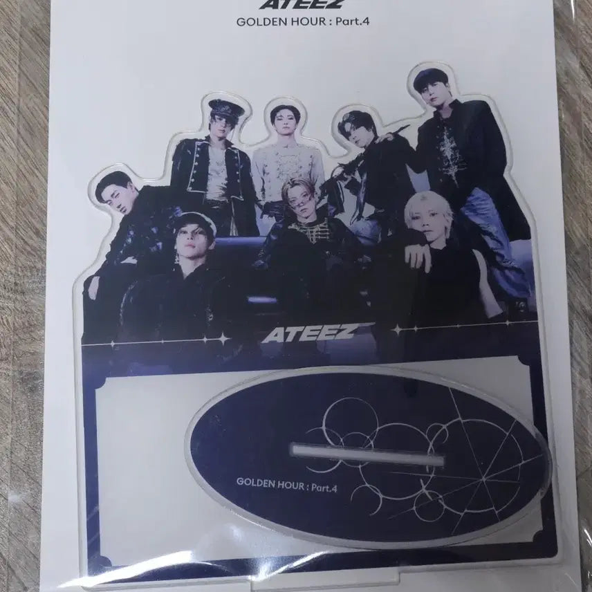 [SOLD OUT] 에이티즈 골든아워4 팝업 아크릴메모보드 포카x ateez 아드레날린