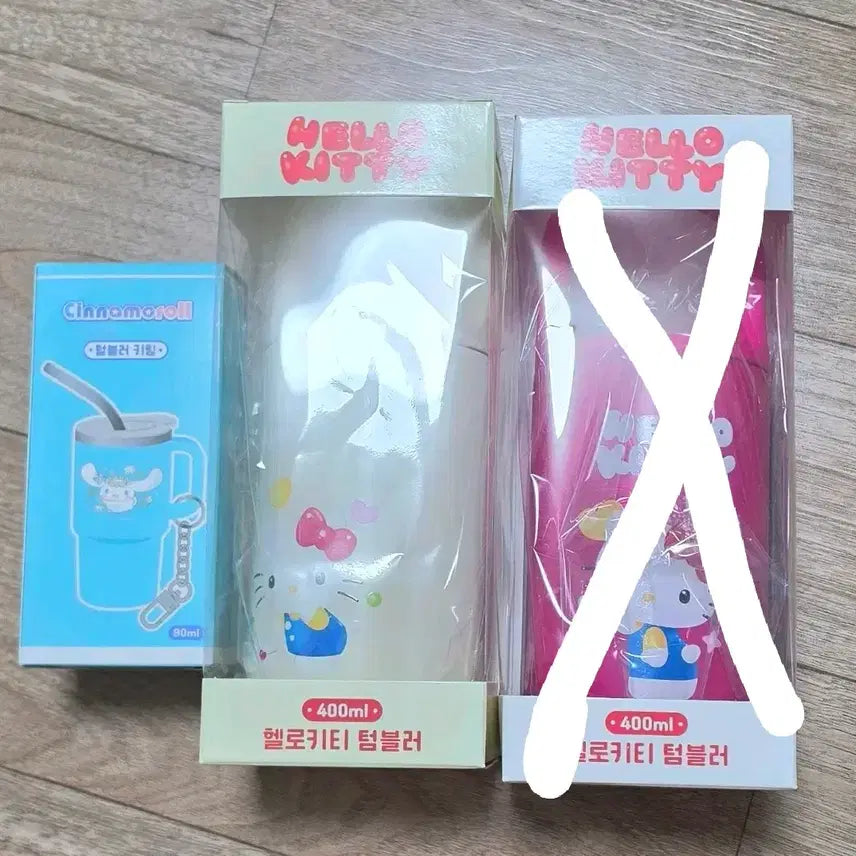 [BUNJANG] Inafee Hello Kitty &amp; Pokemon Flip Book Keyring Set / 헬로키티 키캡,이나피키캡,이어폰케이스, 포켓몬 플립북키링