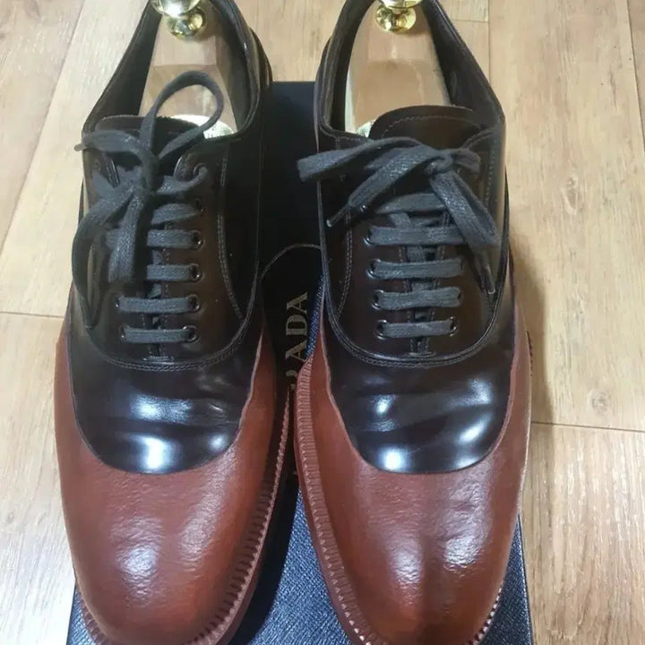 [BUNJANG] Prada Rubber Deep Shoes / 프라다 러버딥 블랙 브라운