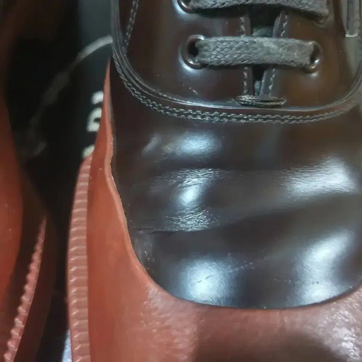 [BUNJANG] Prada Rubber Deep Shoes / 프라다 러버딥 블랙 브라운