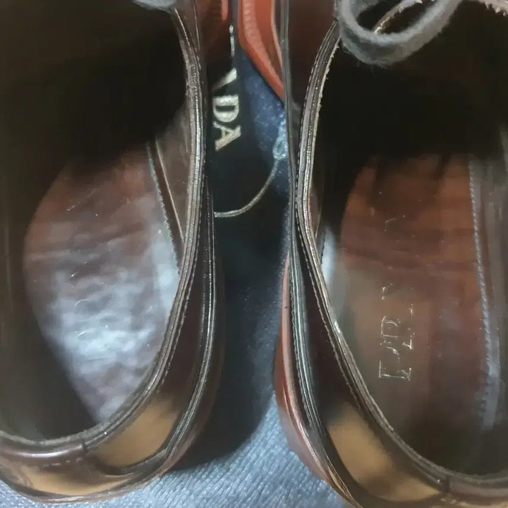 [BUNJANG] Prada Rubber Deep Shoes / 프라다 러버딥 블랙 브라운
