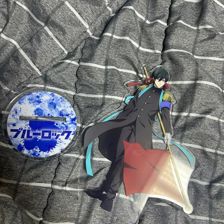 [BUNJANG] Blue Lock Isagi Yoichi Red &amp; White Big Acrylic Stand / 블루록 이토시 린 홍백전 빅아크릴 스탠드