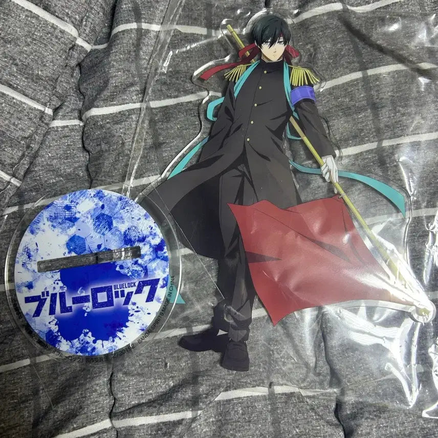 [BUNJANG] Blue Lock Isagi Yoichi Red &amp; White Big Acrylic Stand / 블루록 이토시 린 홍백전 빅아크릴 스탠드