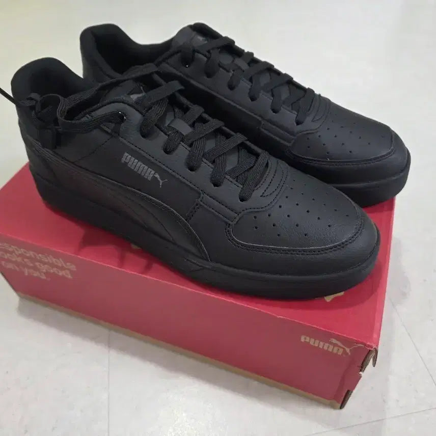 [SOLD OUT] [새상품] 푸마 스니커즈 Caven 2.0 트리플 블랙 310