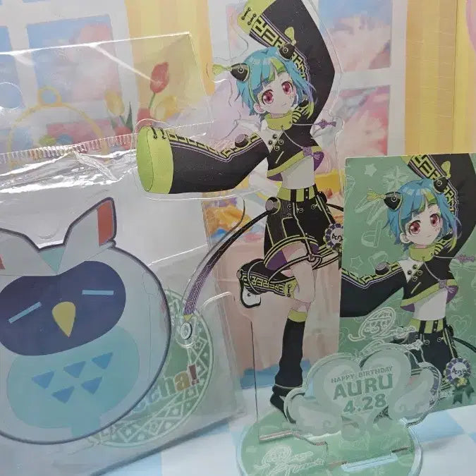 [BUNJANG] Freemagic Aurou Aurora Birthday Acrylic Stand Special Edition / 프리매직 아우루 오로라 생일 아크릴스텐드 판매 특전 및 사은품 증정!