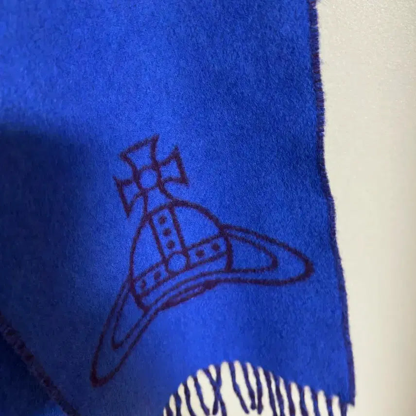 [BUNJANG] Vivienne Westwood Reversible Logo Scarf / 비비안웨스트우드 퍼플 머플러 목도리