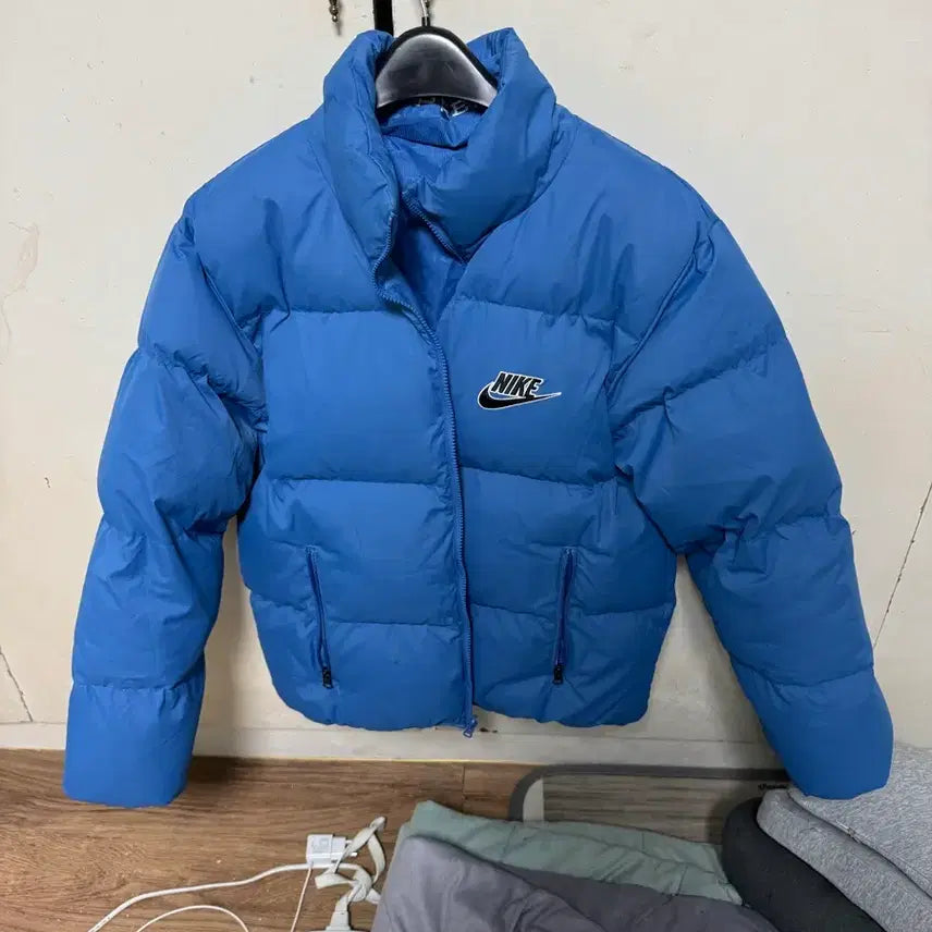 [BUNJANG] Supreme Nike Reversible Puffer Jacket Blue / 슈프림 나이키 리버시블 패딩 블루