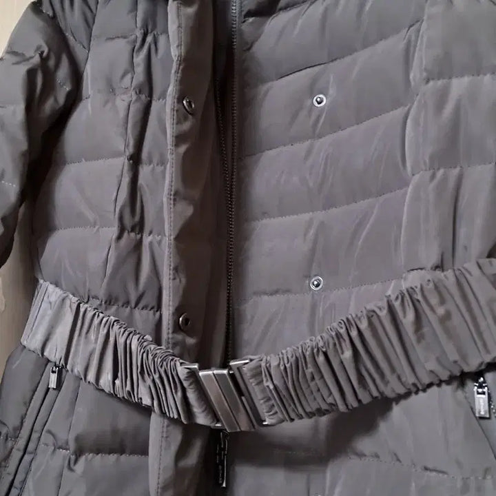 [BUNJANG] Brown Belted Padded Coat / 브라운 벨트 패딩 코트 66