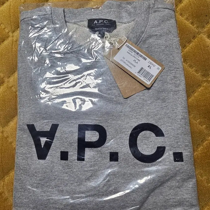 [SOLD OUT] 아페쎄 맨투맨 그레이 xl