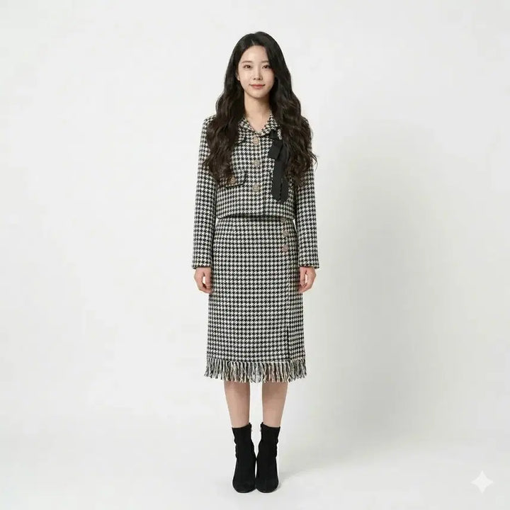 [BUNJANG] Tweed Two-Piece Set / 트위드 투피스