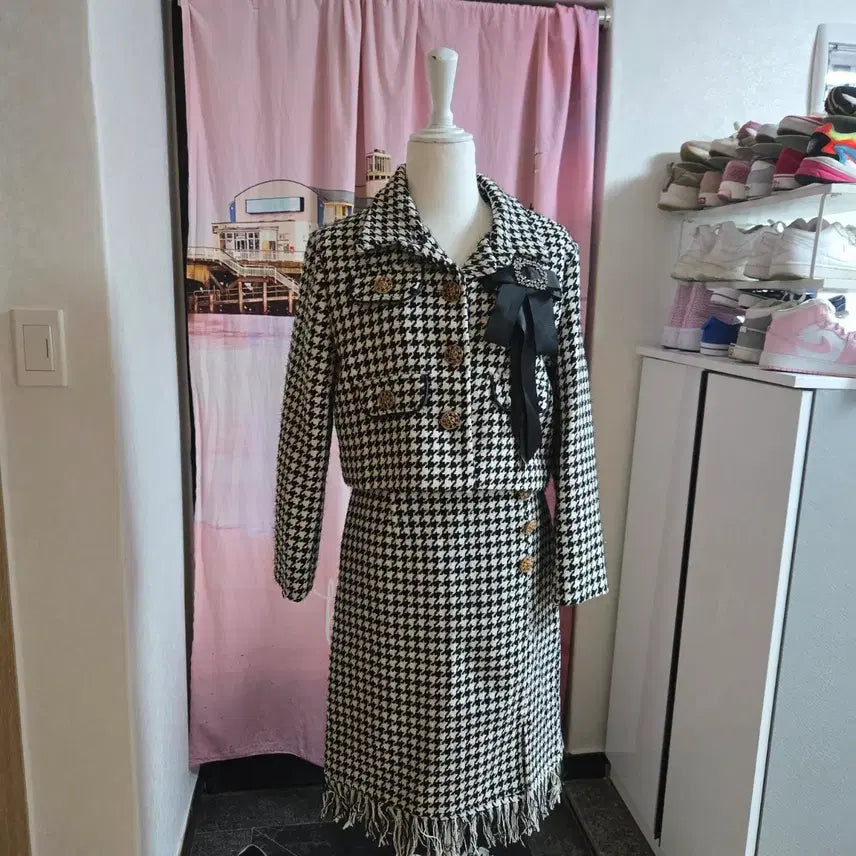 [BUNJANG] Tweed Two-Piece Set / 트위드 투피스