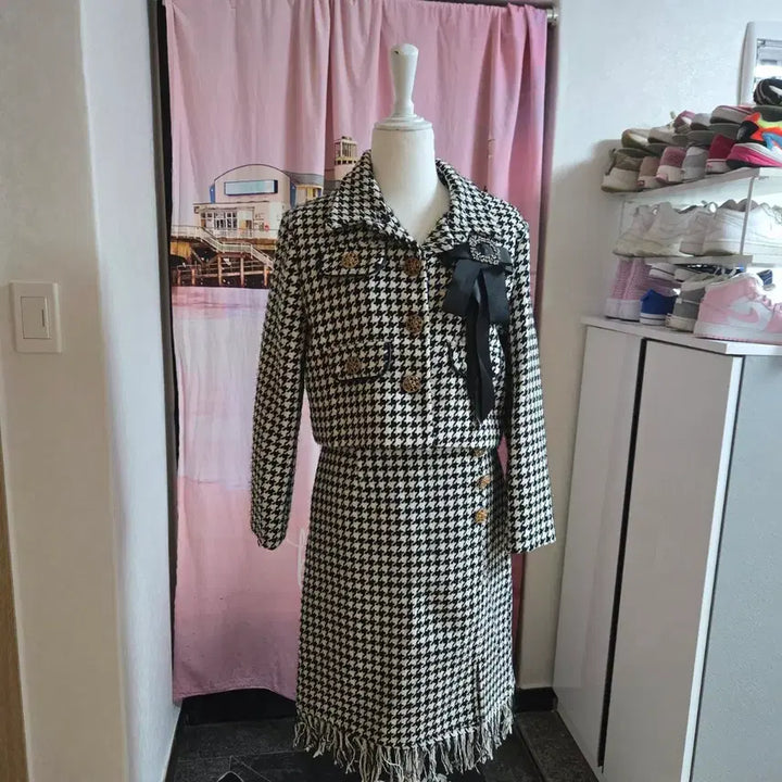 [BUNJANG] Tweed Two-Piece Set / 트위드 투피스