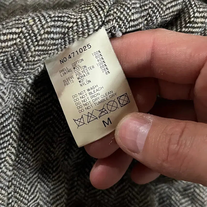 [BUNJANG] Harversack Wax Coating Coat / [97] 하버색 왁스코팅 코트