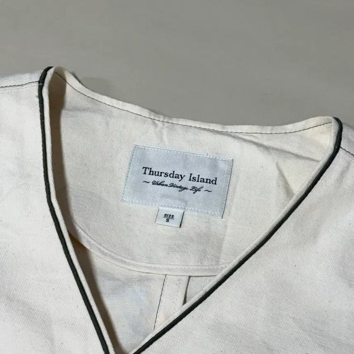 [BUNJANG] Thursday Island Short Sleeve Jacket S / 써스데이아일랜드 반팔 자켓 S