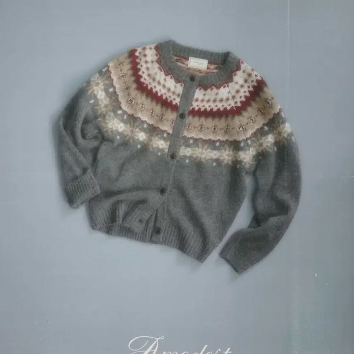 [BUNJANG] Modest Mood Nordic Cardigan / 모데스트무드 노르딕가디건
