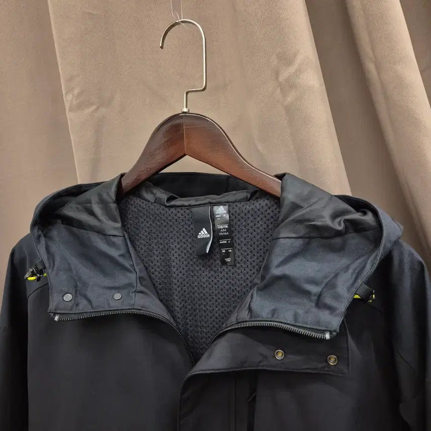 [BUNJANG] Adidas Tech Woven Bag Jacket L / 아디다스 테크 우븐 백 자켓 L