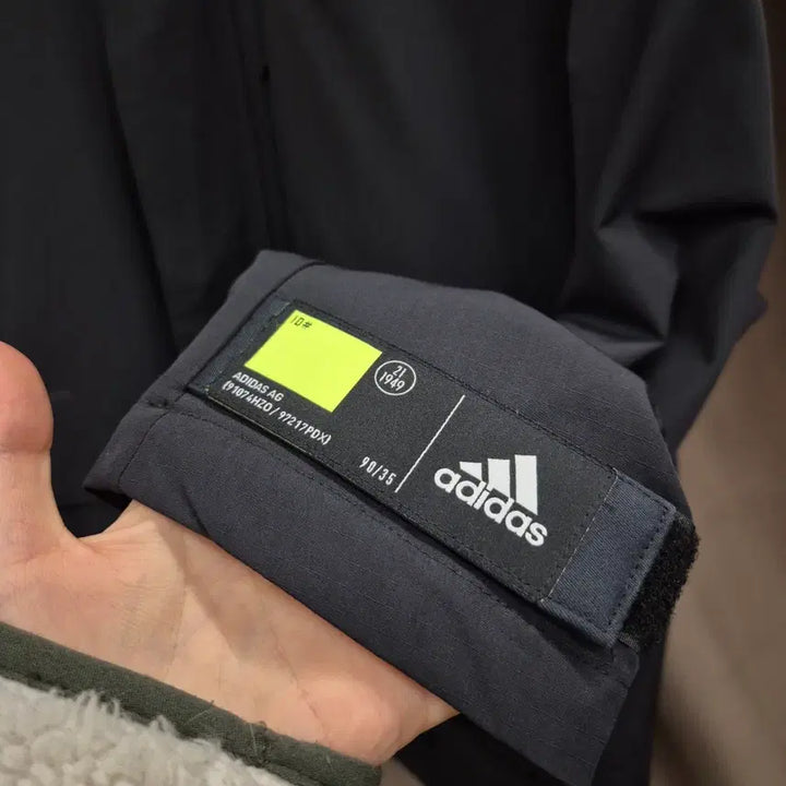 [BUNJANG] Adidas Tech Woven Bag Jacket L / 아디다스 테크 우븐 백 자켓 L