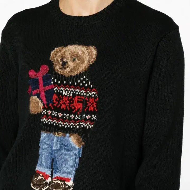 [BUNJANG] Polo Bear Knit Sweater XS / 폴로 선물 베어 니트 XS 팝니다.