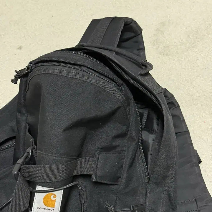 [BUNJANG] Carhartt Black Backpack Bag / 칼하트 블랙 백팩 가방