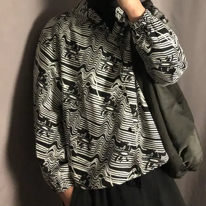 [BUNJANG] Sasquatchfabrix x Ninja Tune Collaboration Coach Jacket / 사스콰치패브릭스 닌자튠 코치자켓