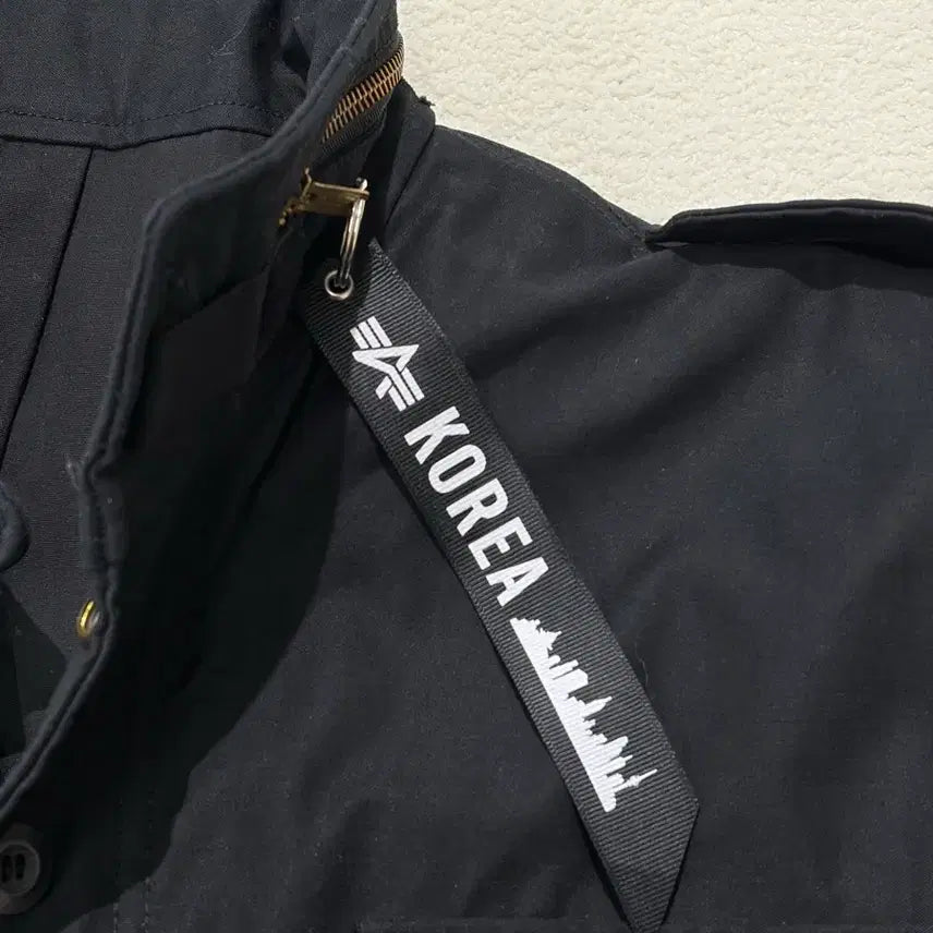 [BUNJANG] Alpha Industries M65 Field Jacket Black XXL-Regular / 알파인더스트리 M65 필드자켓 블랙 XXL-레귤러