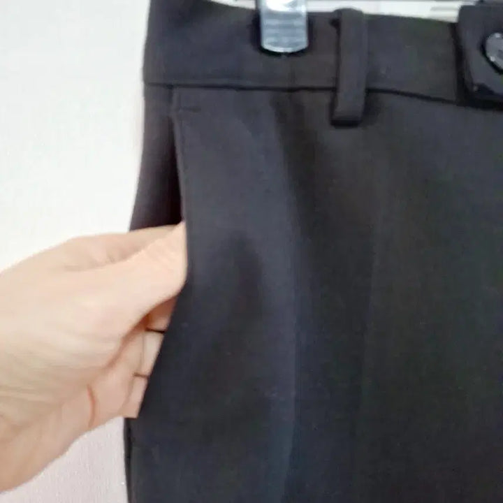 [BUNJANG] Black Slacks Trousers / 검정색 슬랙스 바지