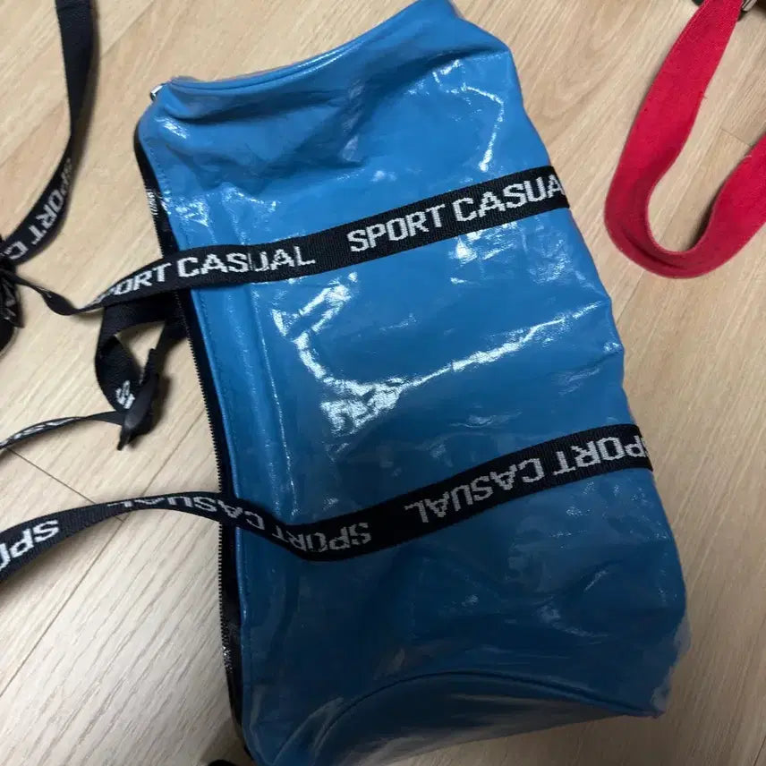 [BUNJANG] Heritageplus Sky Blue Sports Gym Bag / 헤리티지플로스 스카이블루 스포츠 Gym 가방