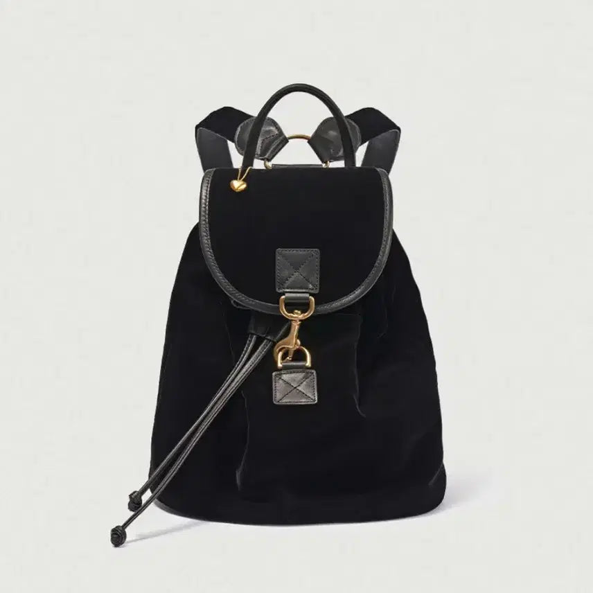 [BUNJANG] The Barnet Velvet Backpack / 더바넷 벨벳 백팩