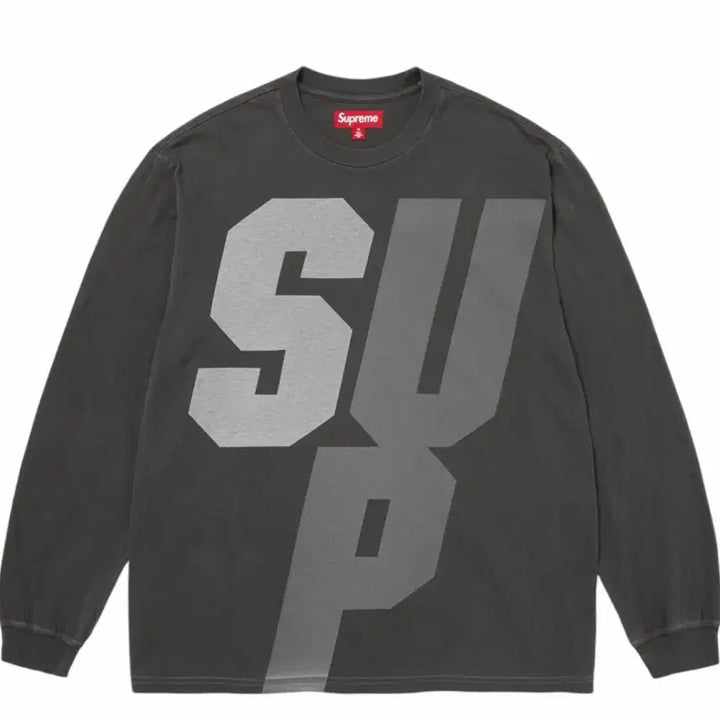 [BUNJANG] Supreme Reflective Long Sleeve Black (FW25) / 슈프림 리플렉티브 롱슬리브 블랙(25FW)