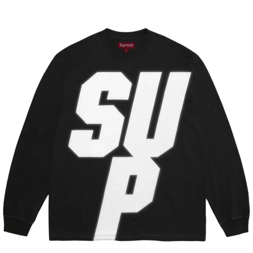 [BUNJANG] Supreme Reflective Long Sleeve Black (FW25) / 슈프림 리플렉티브 롱슬리브 블랙(25FW)
