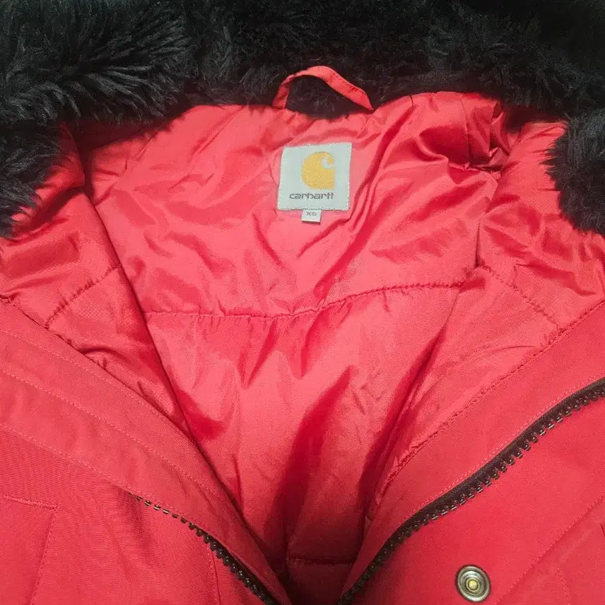 [BUNJANG] Carhartt WIP Anchorage Parka Red L / 칼하트 앵커리지 파카 레드 패딩 L