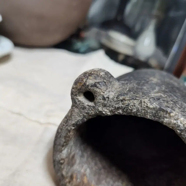 [BUNJANG] Joseon Dynasty Soapstone Crucible / 조선시대 곱돌 도가니