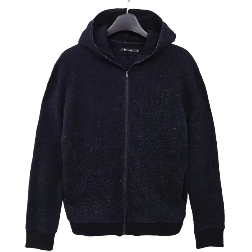 [BUNJANG] Alexander Wang Navy Knit Hooded Zip-up / 알렉산더왕 네이비 니트 후드 집업 d98