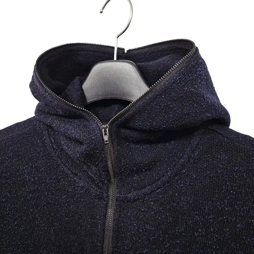 [BUNJANG] Alexander Wang Navy Knit Hooded Zip-up / 알렉산더왕 네이비 니트 후드 집업 d98