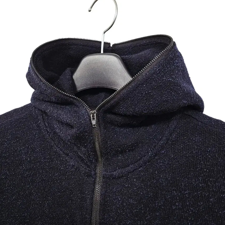 [BUNJANG] Alexander Wang Navy Knit Hooded Zip-up / 알렉산더왕 네이비 니트 후드 집업 d98