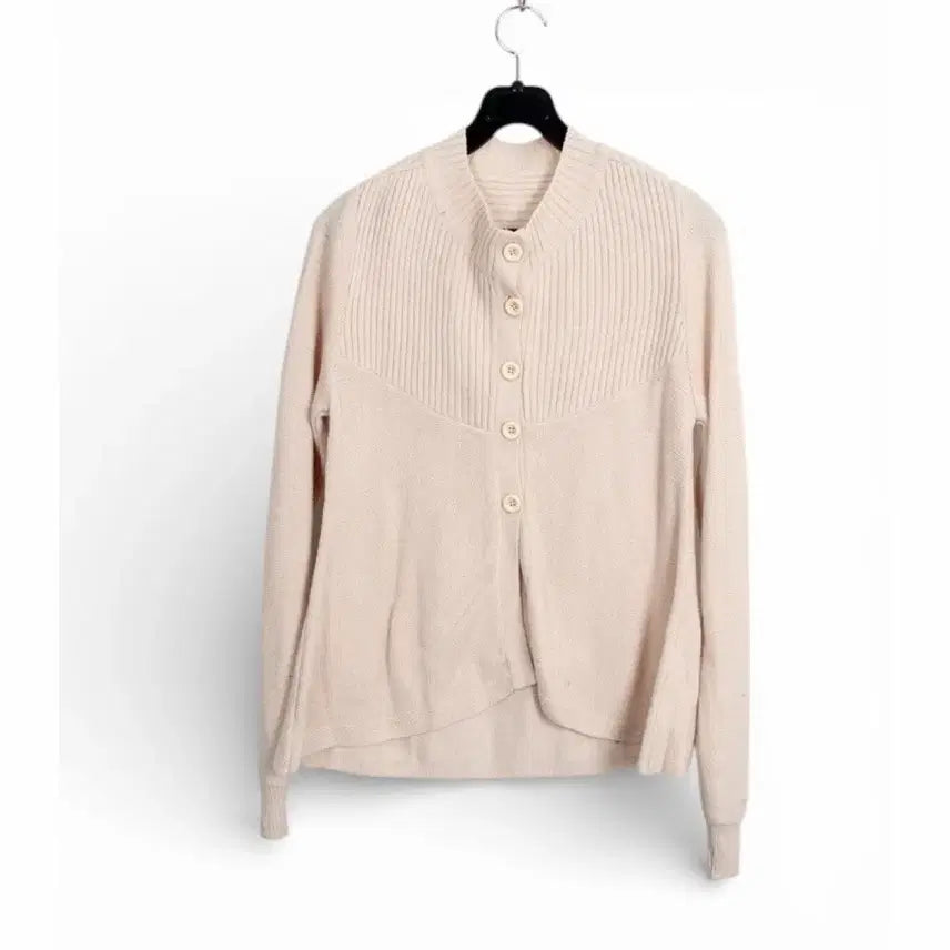 [BUNJANG] Design by Domi Ribbed Cardigan / 11-7 디자인바이도미 여 국산 골지가디건BG 빈티지킹