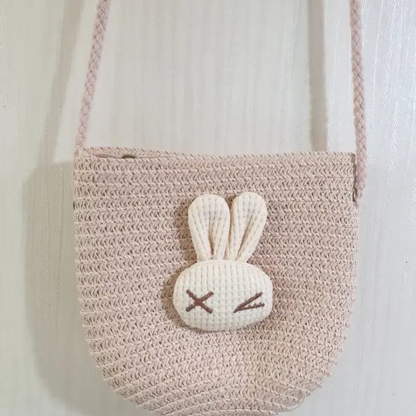 [BUNJANG] Rabbit Rattan Mini Handbag / 토끼가방/라탄가방/크로스백/미니가방/핸드백