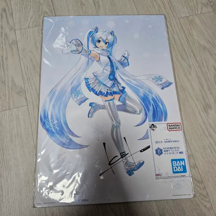 [BUNJANG] Yuki Miku Kuji Illustration Board / 유키 미쿠 쿠지 일러스트 보드