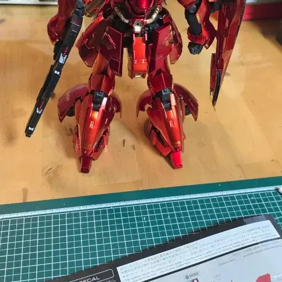 [BUNJANG] RG Sazabi Special Coating Gundam Model / rg사자비 스페셜코팅 건담