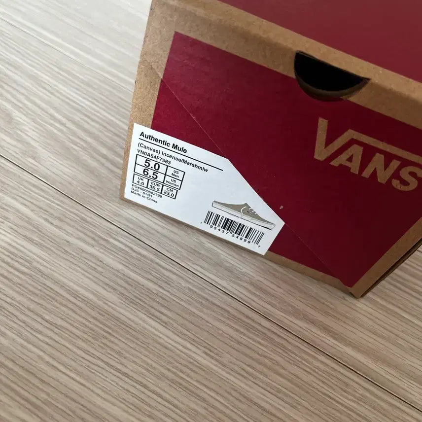 [BUNJANG] Vans Slip-On Mule Sneakers / 반스 뮬 슬립온 / 단화 230