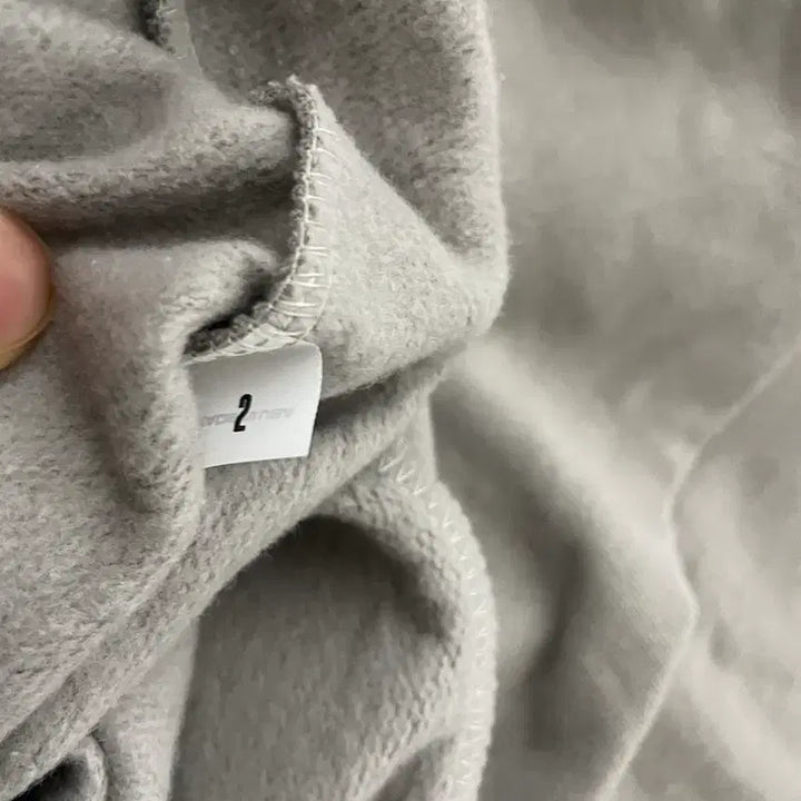 [BUNJANG] Yeezy YZY Crescent Hoodie Gray Size 2 / Yeezy YZY 이지 크레센트 후드 그레이 2사이즈 새상품