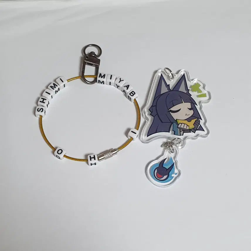 [BUNJANG] HoYoverse Zenless Zone Zero Miyabi DIY Keyring / 호요랜드 젠레스 존 제로 미야비 diy키링