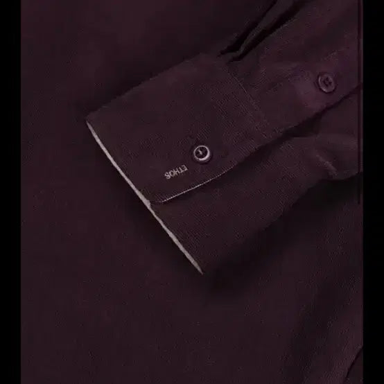 [BUNJANG] Ethos Corduroy Oversized Fit Purple Shirt / 에토스 코듀로이 오버핏 퍼플 셔츠