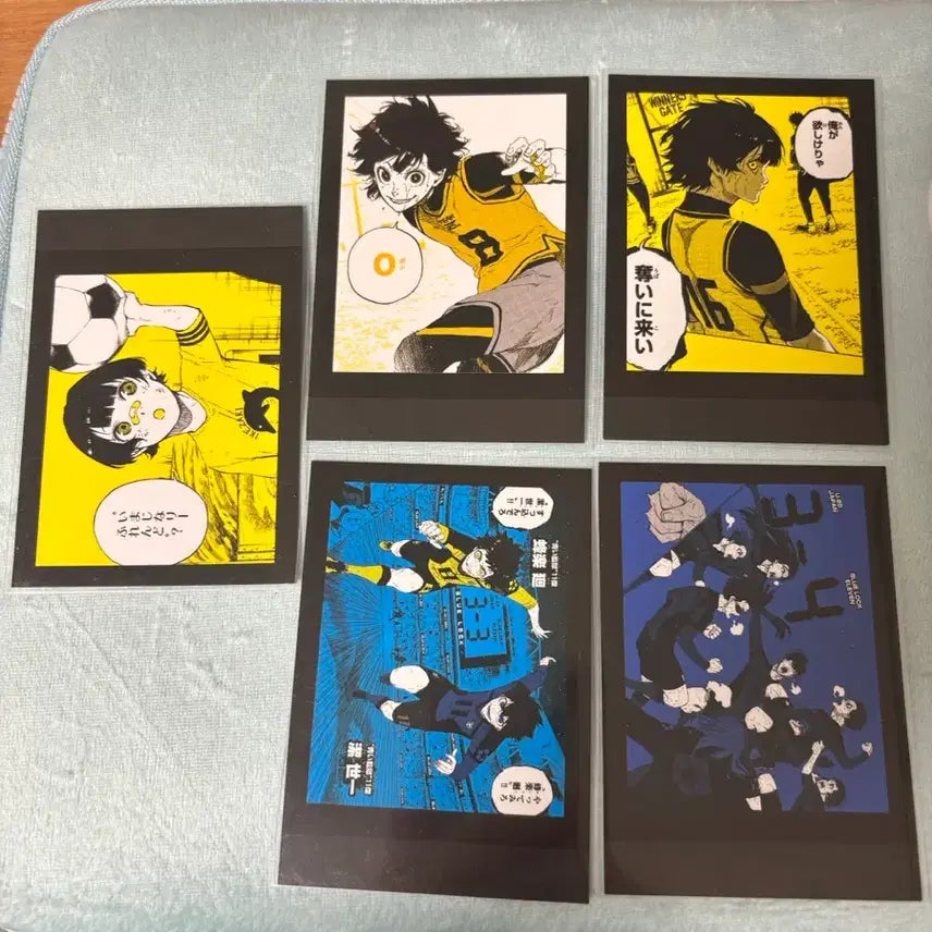[SOLD OUT] 블루록 바치라 이사기 등 원화 파샤 일괄