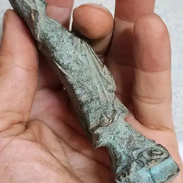 [BUNJANG] Bronze Buddha Statue Antique Item / ㄷ청동불 71.호신불.부처님.출토.골동품.불경.탱화.행운