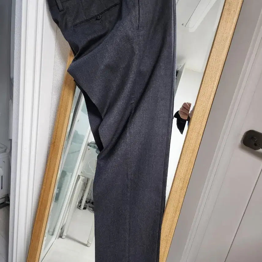 [BUNJANG] PT01 Wool Slacks 48 Charcoal / pt01울 팬츠 48