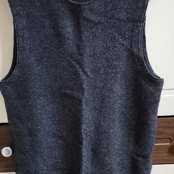 [BUNJANG] Grey Knit Vest (Size 95) / 그레이 니트 조끼 95